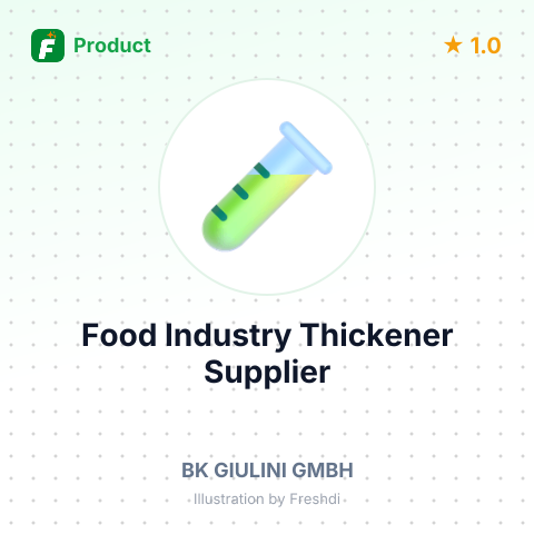 Food Industry Thickener – summary card, no photo uploaded yet