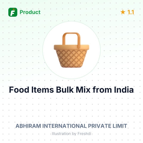 Food Items Bulk Mix – summary card, no photo uploaded yet