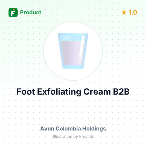 Foot Exfoliating Cream - Kiwi & Strawberry Scrub – summary card, no photo uploaded yet
