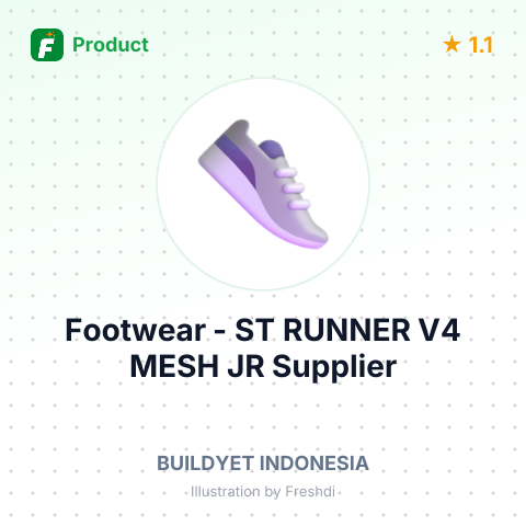 Footwear - ST RUNNER V4 MESH JR – summary card, no photo uploaded yet