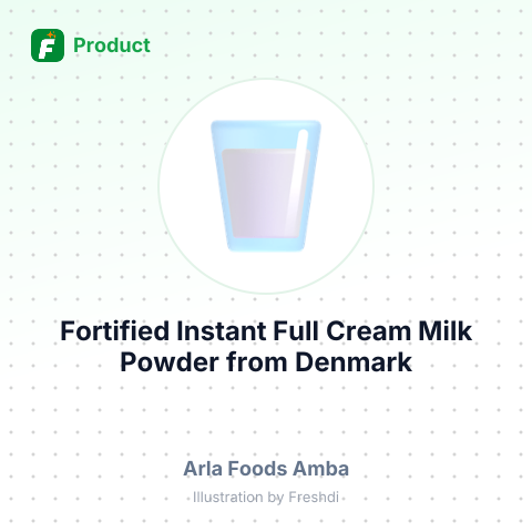 Fortified Instant Full Cream Milk Powder – summary card, no photo uploaded yet