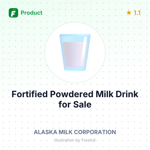 Fortified Powdered Milk Drink – summary card, no photo uploaded yet