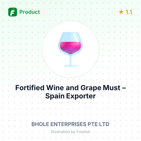 Fortified Wine and Grape Must – summary card, no photo uploaded yet