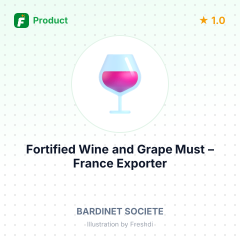 Fortified Wine and Grape Must – product summary card, no photo uploaded yet