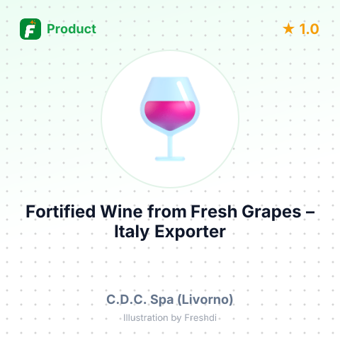 Fortified Wine from Fresh Grapes – summary card, no photo uploaded yet