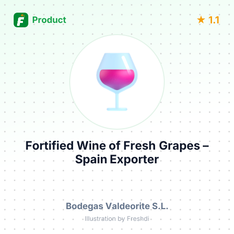 Fortified Wine of Fresh Grapes – summary card, no photo uploaded yet