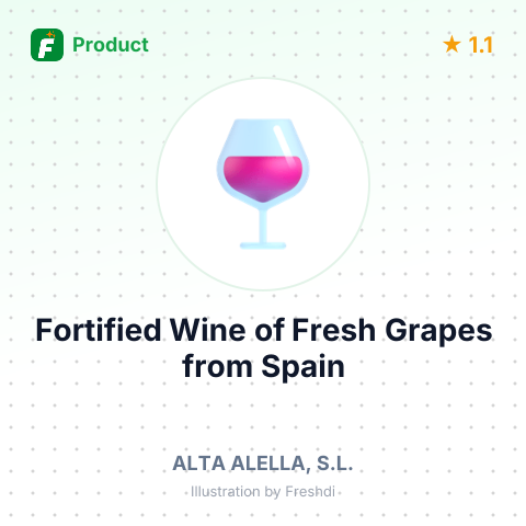 Fortified Wine of Fresh Grapes – summary card, no photo uploaded yet