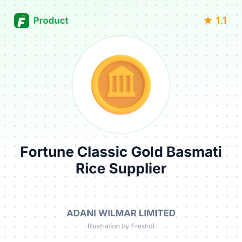Fortune Classic Gold Basmati Rice – summary card, no photo uploaded yet