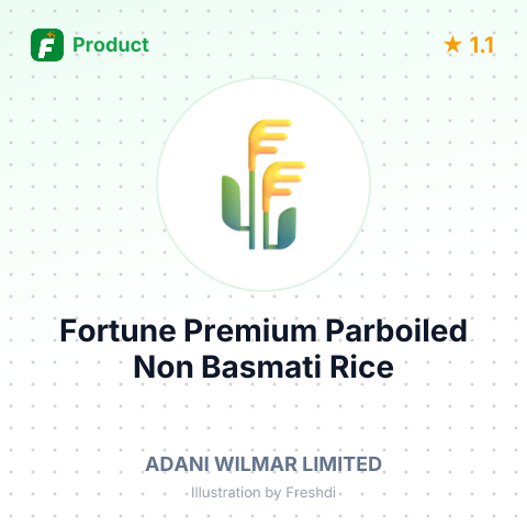 Fortune Premium Parboiled Non Basmati Rice – summary card, no photo uploaded yet