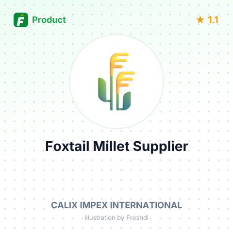 Foxtail Millet – summary card, no photo uploaded yet