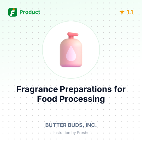 Fragrance Preparations for Food Processing – summary card, no photo uploaded yet