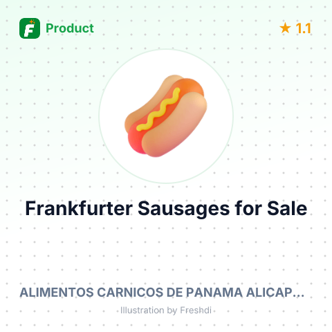 Frankfurter Sausages – summary card, no photo uploaded yet