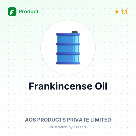 Frankincense Oil – summary card, no photo uploaded yet