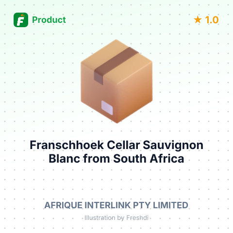 Franschhoek Cellar Sauvignon Blanc – product summary card, no photo uploaded yet