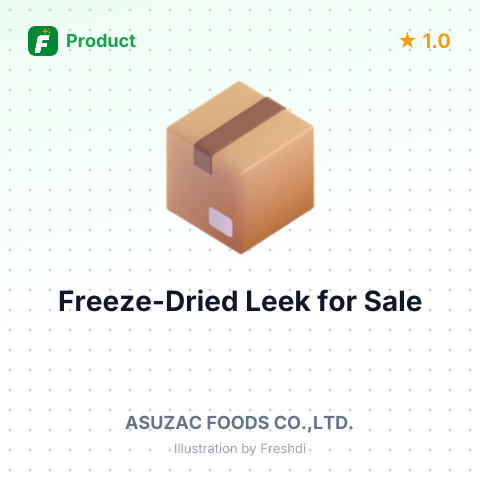 Freeze-Dried Leek – summary card, no photo uploaded yet