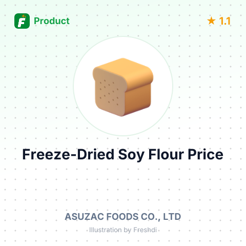 Freeze-dried Soy Flour – summary card, no photo uploaded yet