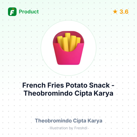 French Fries Potato Snack – product summary card, no photo uploaded yet