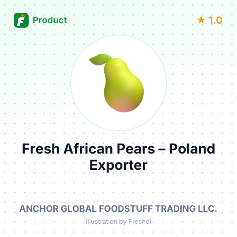 Fresh African Pears – summary card, no photo uploaded yet