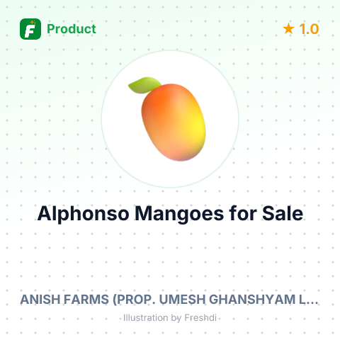 Fresh Alphonso Mangoes – summary card, no photo uploaded yet