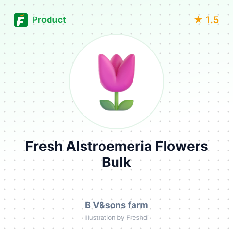 Fresh Alstroemeria Flowers – summary card, no photo uploaded yet