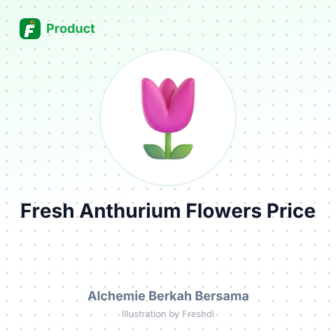 Fresh Anthurium Flowers – summary card, no photo uploaded yet