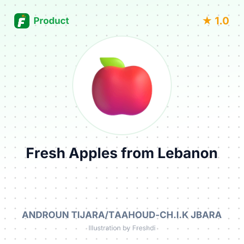 Fresh Apples – summary card, no photo uploaded yet