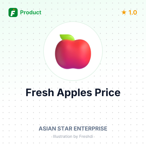 Fresh Apples – summary card, no photo uploaded yet