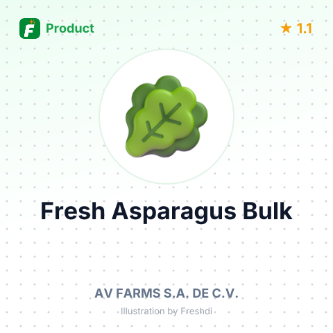 Fresh Asparagus – summary card, no photo uploaded yet