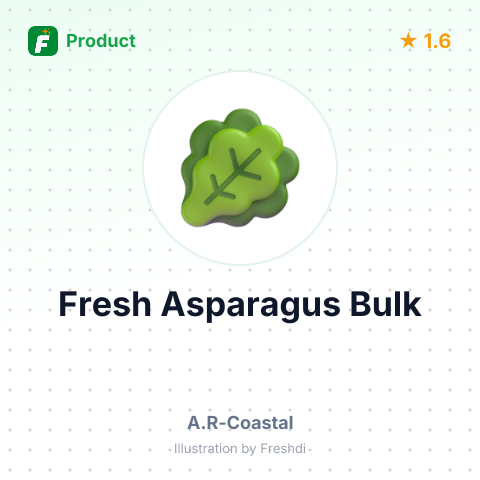 Fresh Asparagus Myriocladus Leaves – summary card, no photo uploaded yet