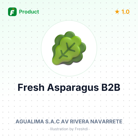 Fresh Asparagus – summary card, no photo uploaded yet