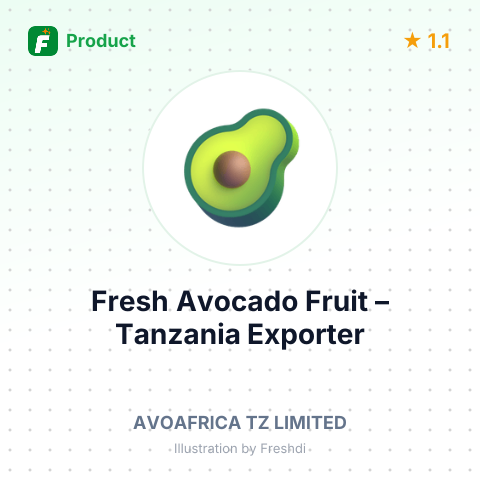 Fresh Avocado Fruit – summary card, no photo uploaded yet