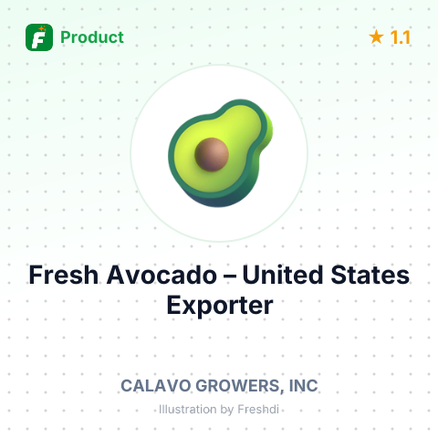 Fresh Avocado – summary card, no photo uploaded yet