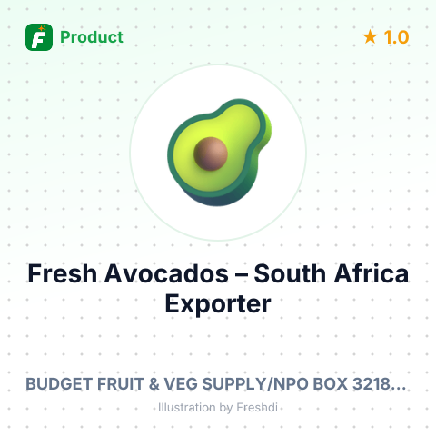 Fresh Avocados – summary card, no photo uploaded yet