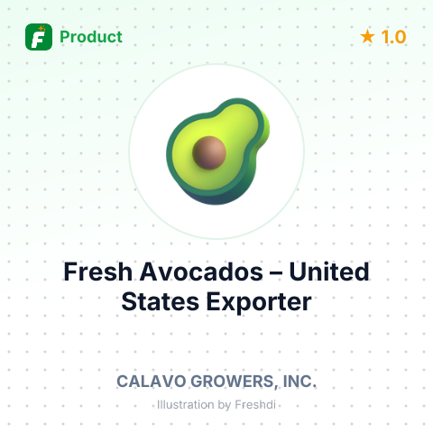 Fresh Avocados – summary card, no photo uploaded yet