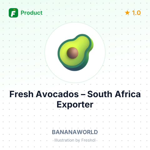 Fresh Avocados – summary card, no photo uploaded yet
