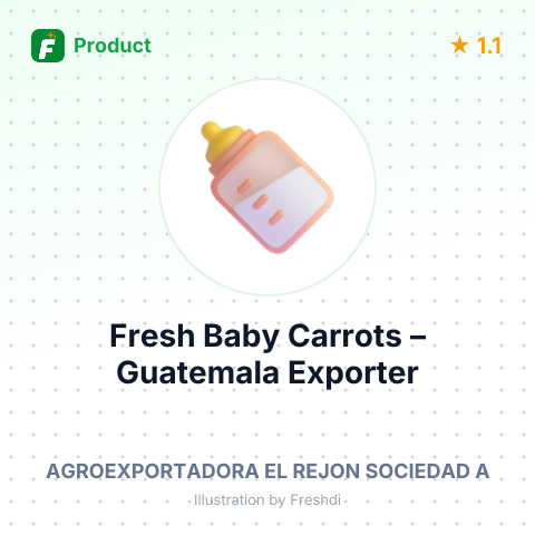 Fresh Baby Carrots – summary card, no photo uploaded yet