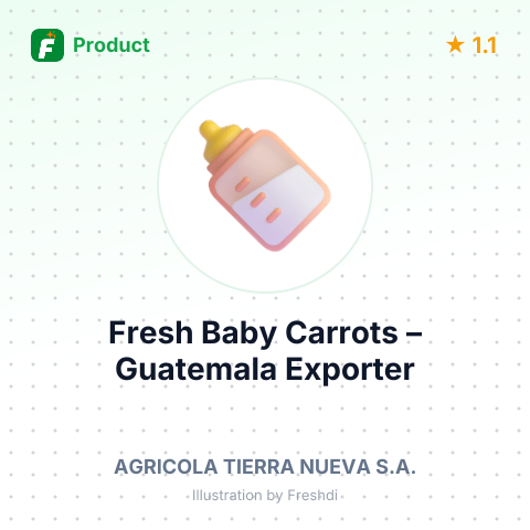 Fresh Baby Carrots – summary card, no photo uploaded yet