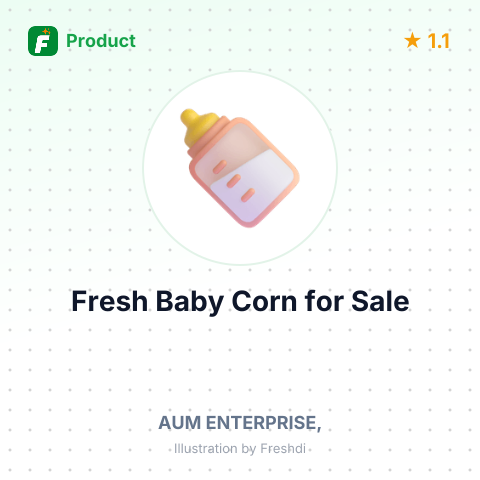 Fresh Baby Corn – summary card, no photo uploaded yet