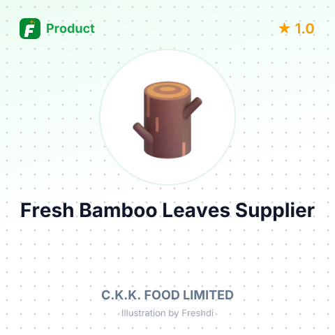 Fresh Bamboo Leaves – summary card, no photo uploaded yet