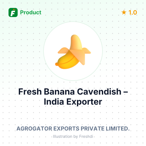 Fresh Banana Cavendish – summary card, no photo uploaded yet