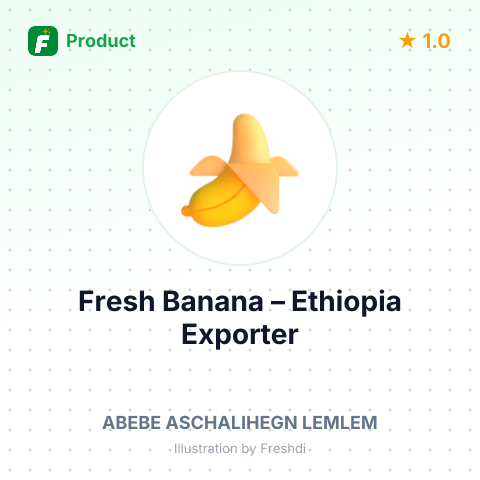 Fresh Banana – summary card, no photo uploaded yet