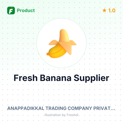 Fresh Banana – summary card, no photo uploaded yet