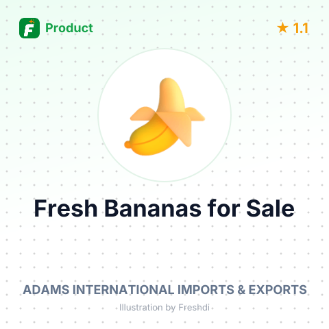 Fresh Bananas – summary card, no photo uploaded yet