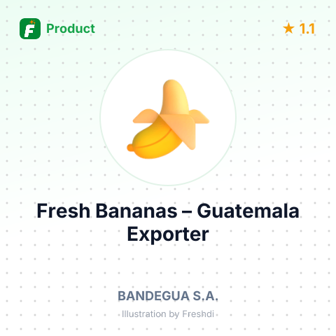 Fresh Bananas – summary card, no photo uploaded yet