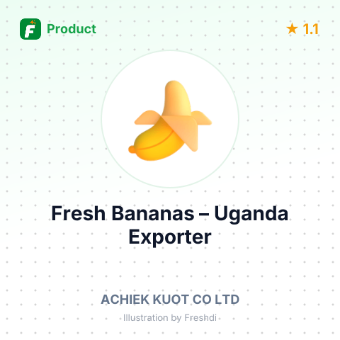 Fresh Bananas – summary card, no photo uploaded yet
