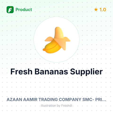 Fresh Bananas – summary card, no photo uploaded yet