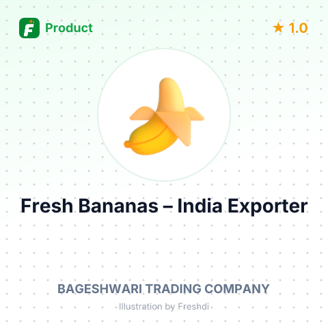 Fresh Bananas – product summary card, no photo uploaded yet