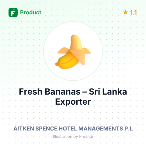 Fresh Bananas – summary card, no photo uploaded yet
