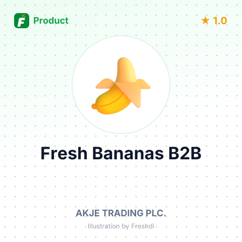Fresh Bananas – summary card, no photo uploaded yet