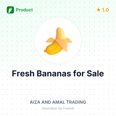 Fresh Bananas – summary card, no photo uploaded yet